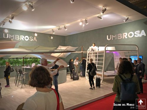 Umbrosa stand - Salone del Mobile 2018