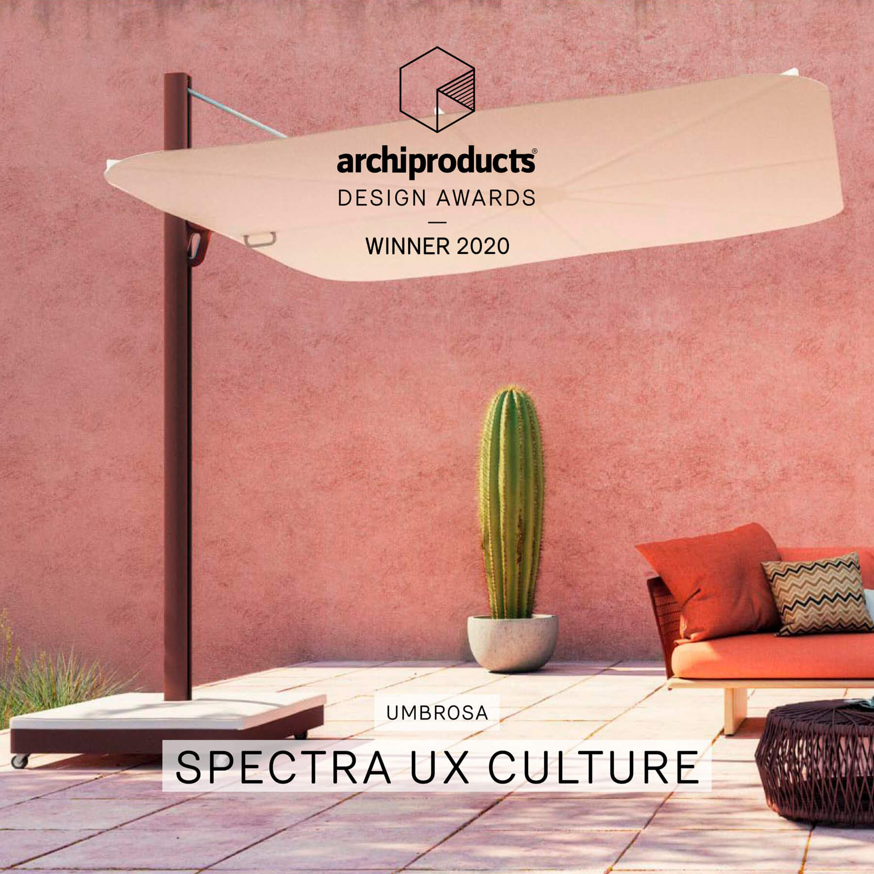 Umbrosa Spectra UX culture - Archiproducts Design Awards 2020
